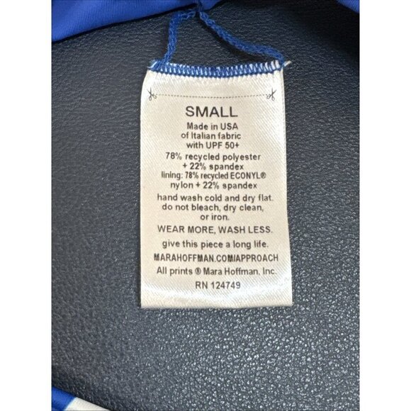 Mara Hoffman Women's S KAY Bikini Swim Bottom Crimson Multi NWT UPF50+ 9289 - Picture 8 of 14